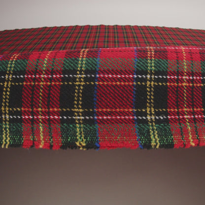 Blended Wool Twill - Red, Green and Black Classic Holiday Plaid