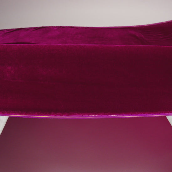 Rayon-Silk Velvet - Magenta - Cicero Collection