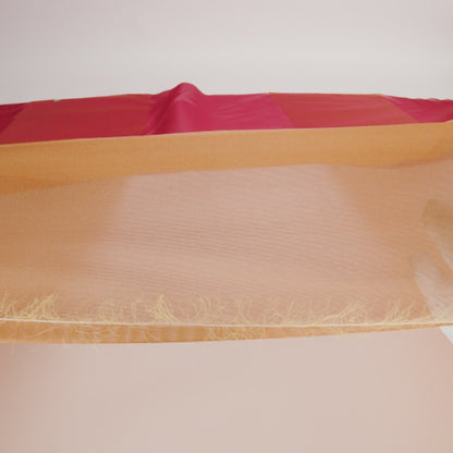 Orange & Red Armani Silk Panel