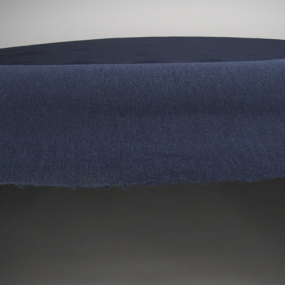 Bamboo and Cotton Stretch Knit Fleece - Navy - Jessamyn Collection
