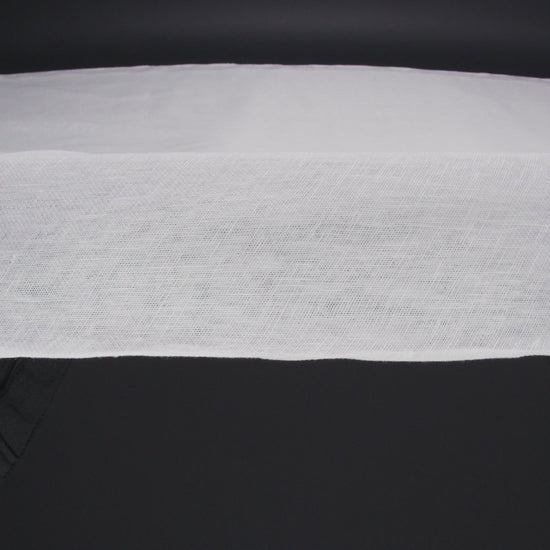 Linen Scrim 118" - White - Corinth Collection