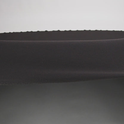 Black Stretch Polyester Crepe