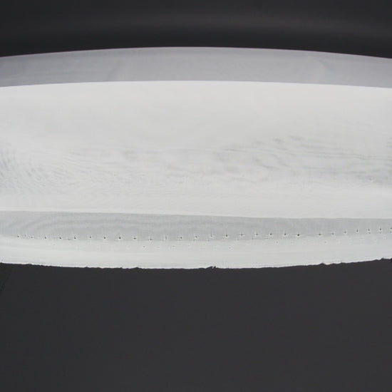 Polyester Voile Double Wide 118" - White - Arcalod Collection