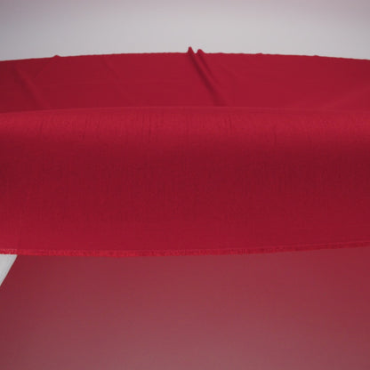 Polyester Shantung - Red - Eirian Collection
