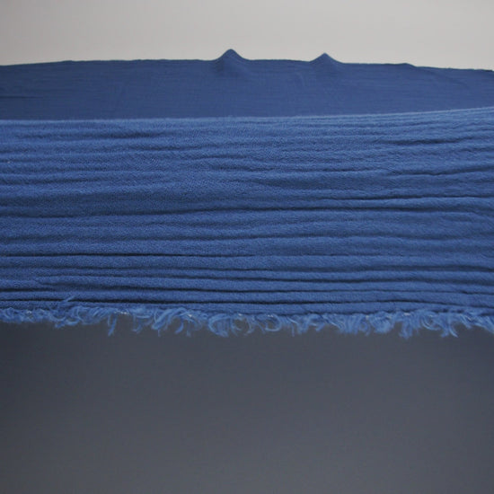 Double Cotton Gauze - Royal Blue - Talamanca Collection