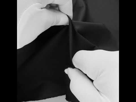 Black Cotton Twill