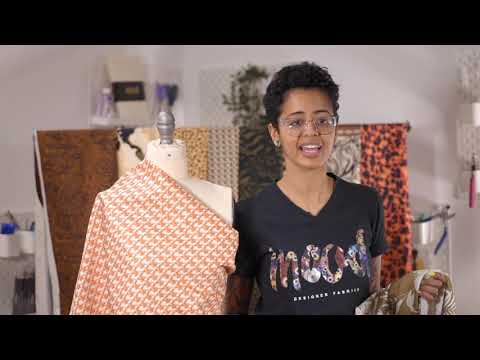 Stretch Cotton Sateen - Straw Doodle Spots - Ancient Iconography Print - Mood Exclusive Rio Collection