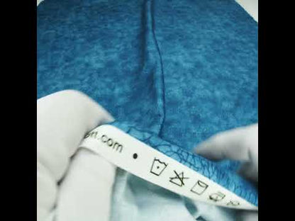 Wide Backing Quilting Cotton by Northcott, 108" Wide - Blue Bayou Abstract Texture - Crackle Wide Backing Collection