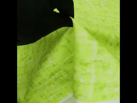 Printed Quilting Cotton by Patrick Lose for Northcott - Lime Twist Jazzy Painted Texture - Tonal Trios Collection - Image 6 of 6
