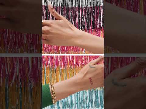 Black Holographic Sequins Chainette Fringe - 6"