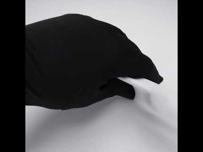 Crepé de poliéster blanco óptico italiano