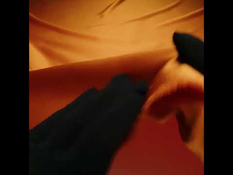 Polyester Satin - Ultra Pumpkin - Reverie Collection