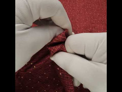Printed Quilting Cotton by Ghazal Razavi for FIGO Studio - Rust Stripe Dot - Stash Collection