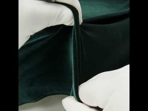 Stretch Velour - Hunter Green - Persica Collection