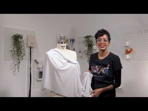 White Slubbed Jersey with Lasercut Holes - Image 5 of 5
