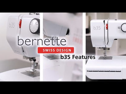 bernette 35 - Mechanical Sewing Machine for Beginners with 23 Stitches