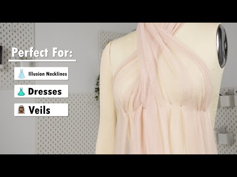 Silk Tulle - Blush