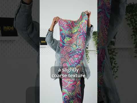 Metallic Red, Burnt Orange and Navy Organic Flow Luxury Brocade