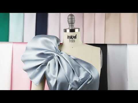 Polyester Mikado - Ivory - Nicolette Collection