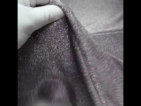 Nylon Knit with All-Over Glitter - Lilac and Silver - Sun Streams Collection - Image 6 of 6