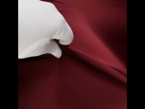 Soft Double Face Polyester Twill - Burgundy - Viola Collection