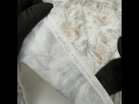 Stonehenge Quilting Cotton by Northcott - Warm Gray Marble 8 Swirling Stone - Surfaces Collection - Image 6 of 6