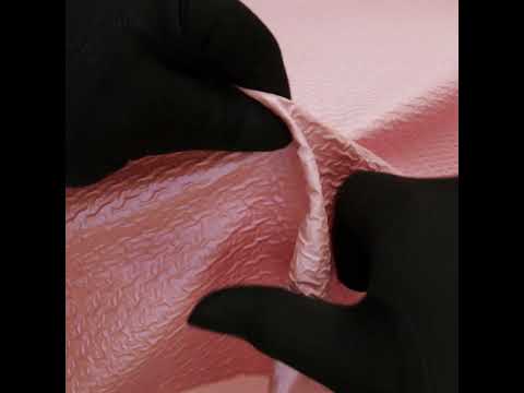 Puckered Novelty Jacketing - Rose Pink Abstract - Edana Collection - Image 5 of 5