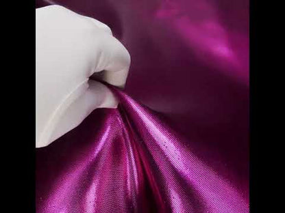 Double Faced Lame Mikado - Magenta - Sara Collection