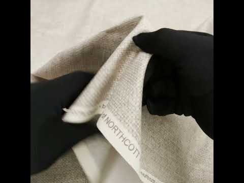 Printed Quilting Cotton by Northcott Studio - Beige Canvas Textured - Linen Basics Collection