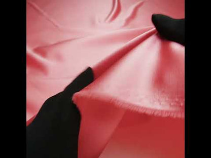 Polyester Satin - Fiesta Coral - Reverie Collection