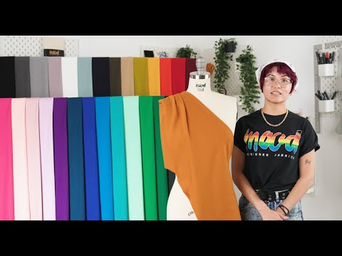 Tejido Ponte elástico - Gris jaspeado oscuro - Colección Papilio