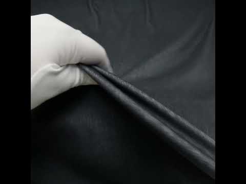 Indigo Stretch Cotton and Polyester Denim Knit