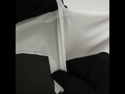 Nylon Stretch Mesh - Ivory - Bernetta Collection