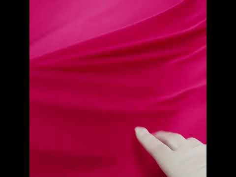 Polyester Pongee Knit Lining - Fuchsia - Luca Collection