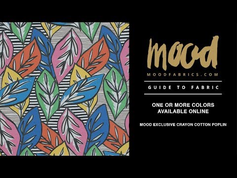 Mood Exclusive Crayon Multicolor Cotton Poplin