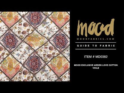 Cotton Voile - Floral Patchwork - Ardent Love Print - Mood Exclusive Kenko Collection