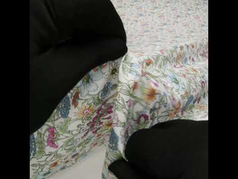 Liberty Fabrics Tana Lawn® - Rachel Multi Pastel - LIght Blue, Pink and Green Flowers and Foliage - Image 6 of 6