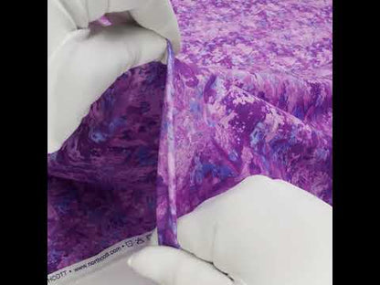 Printed Quilting Cotton by Deborah Edwards for Northcott Studio - Orchid Painterly Abstract - Chroma Collection