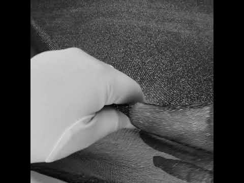 Italian Black Stretch Metallic Mesh