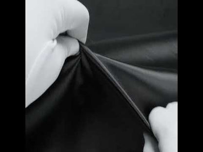 Polyester and Cotton Zibeline - Black
