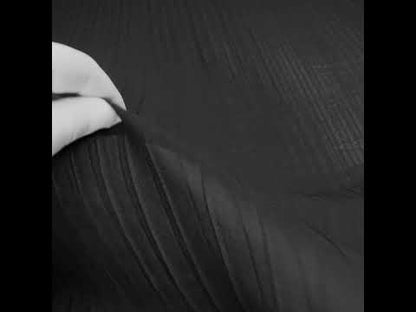 Accordion Pleated Chiffon - Black - Etereo Collection
