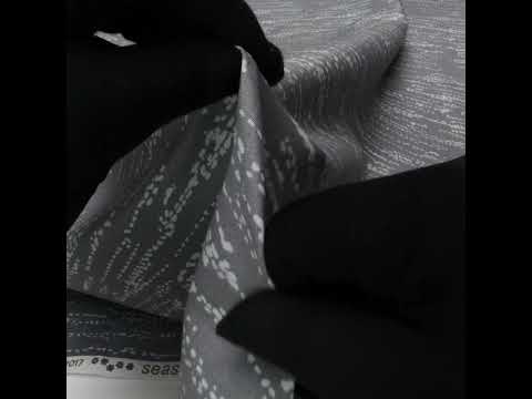 Printed Quilting Cotton by Ghazal Razavi for FIGO Studio - Gray Grass Patch - Seasons Basics Collection - Image 10 of 10