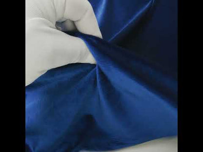 Stretch Polyester Velour - Royal Blue