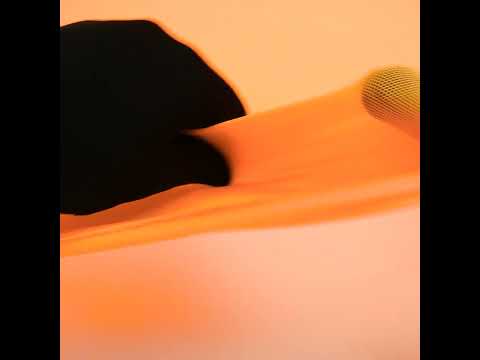 Nylon Stretch Mesh - Hi Vis Orange - Bernetta Collection - Image 5 of 5