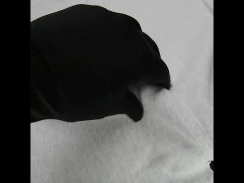 Tejido de felpa francesa de algodón - Gris claro jaspeado y blanco - Colección Elida