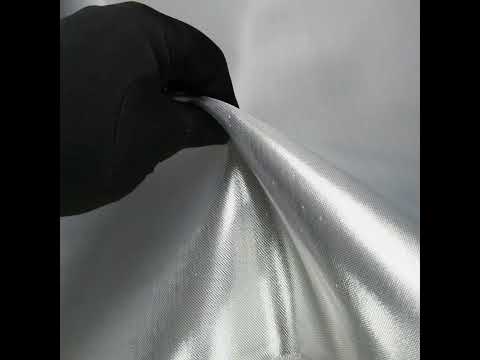 Double Faced Lame Mikado - Silver - Sara Collection - Image 6 of 6