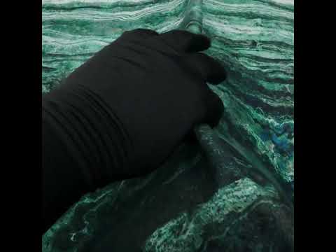 Stonehenge Quilting Cotton by Northcott - Blue Planet Swirling Lines Gradient - Ombre II Collection - Image 6 of 6