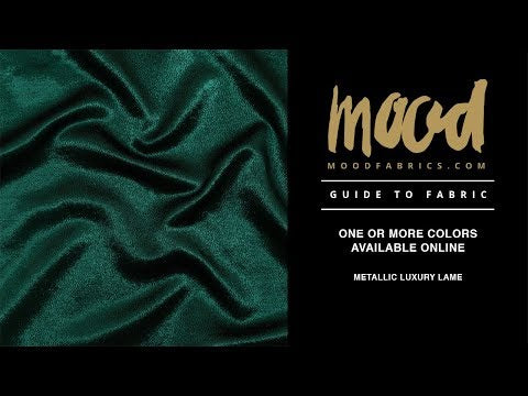 Metallic Luxury Lame - Emerald - Meriden Collection