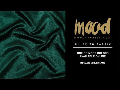 Metallic Luxury Lame - Emerald - Meriden Collection