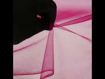 Soft Nylon Tulle - Dark Magenta - Leonardo Collection